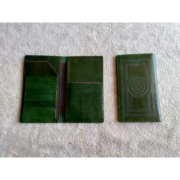 Leather Wallet (dark green)